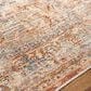 Surya Aspendos 9" x 12"2" Rust, Denim, Ice Blue, Cream, Mustard, Black and Light Gray Area Rug, , large