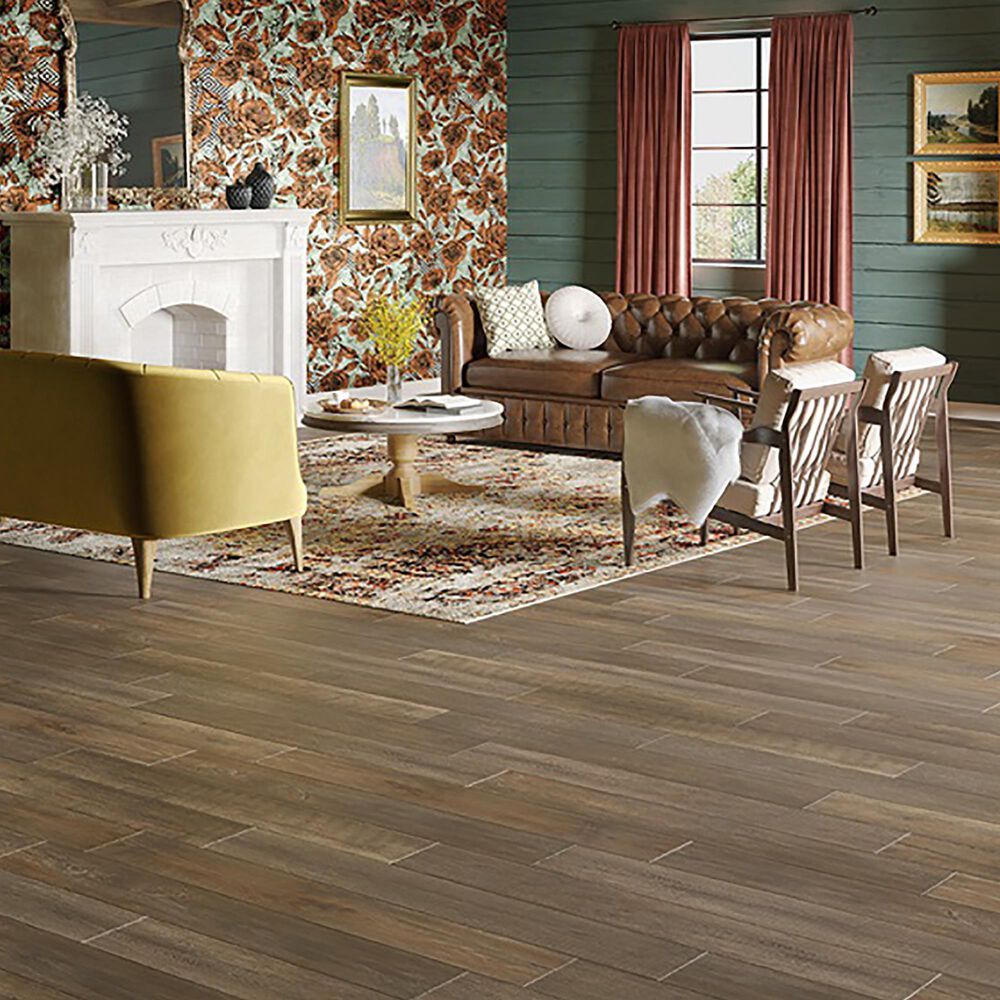 Mannington Max Calico Sable 7&quot; x 48&quot; Vinyl Plank, , large