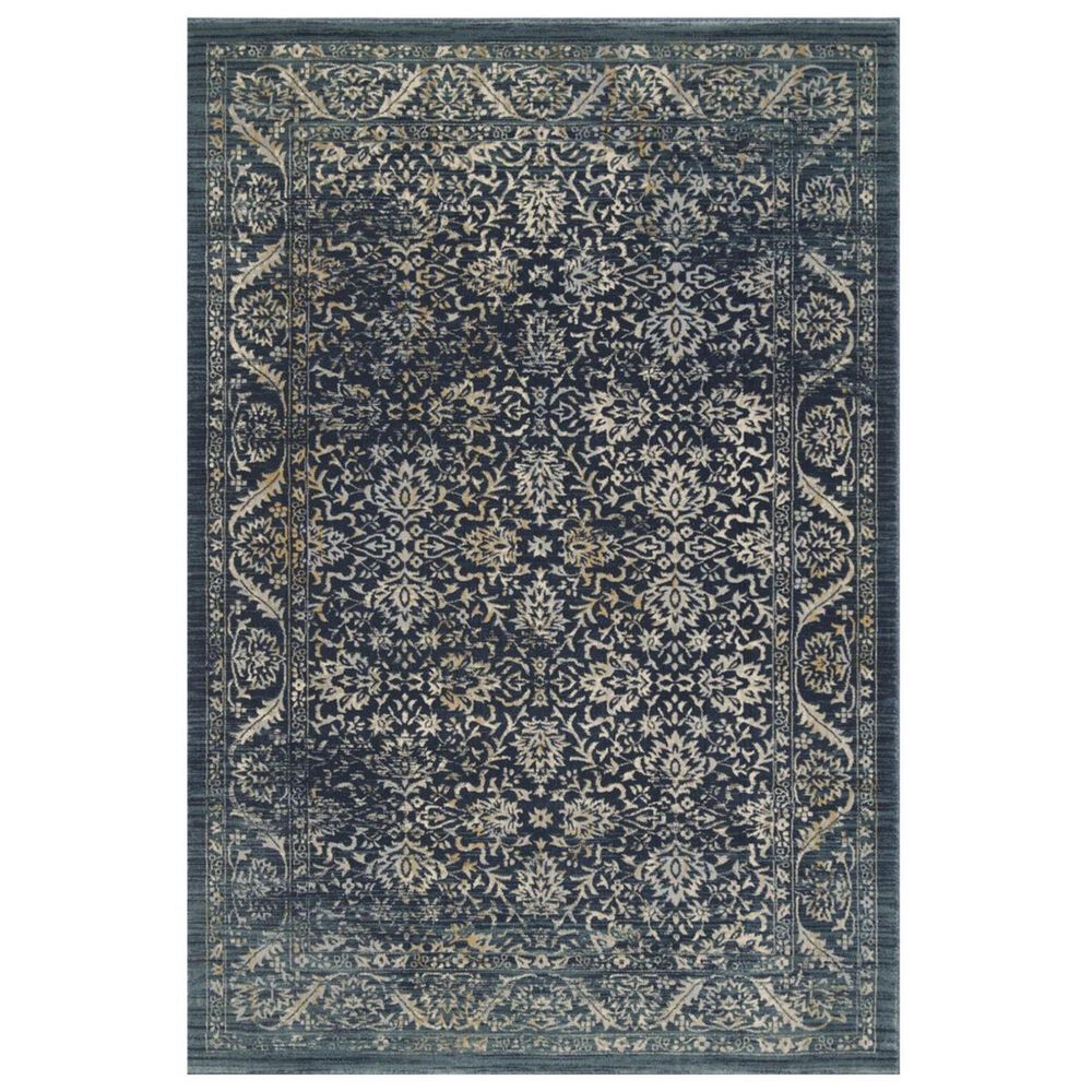 Safavieh Evoke EVK507A 5"1" x 7"6" Indigo and Beige Area Rug, , large