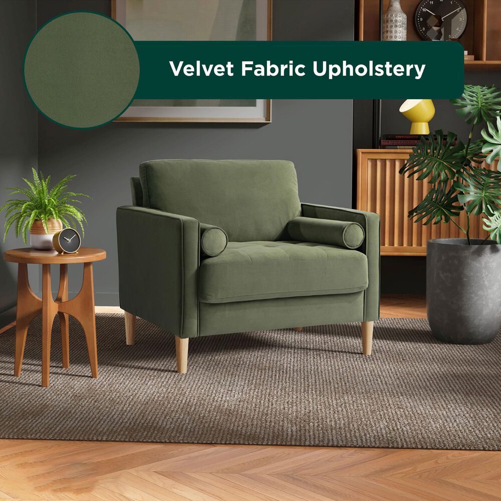 Lifestyle Solutions Langford Accent Chair in Olive, , large