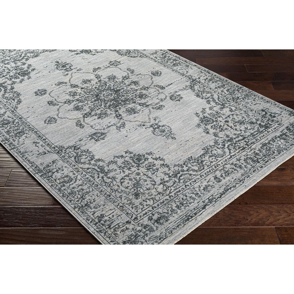 Surya Laila  10&#39; x 14&#39; Navy, Teal, Light Gray, Beige, Taupe and Cream Area Rug, , large