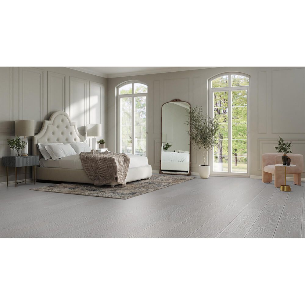Mannington Restoration Bespoke Wool 8&quot; x 48&quot; Oak Laminate Plank, , large