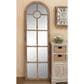 Maple and Jade Arch Wall Mirror in Brown, , large