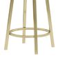 Armen Living Santorini Counter Stool in Gold, , large
