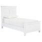 Ashley Fortman Twin Panel Bed in White, , large