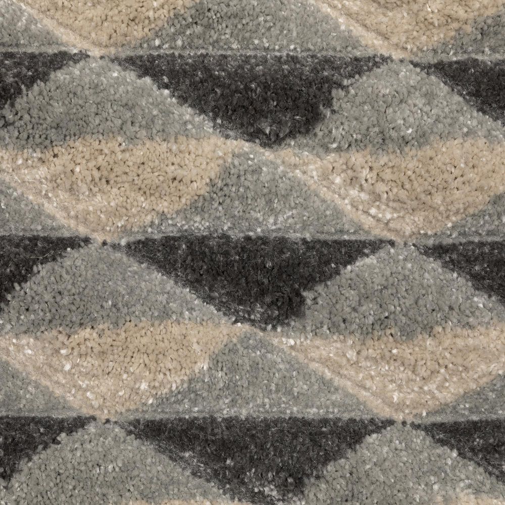 Oriental Weavers Wonder Charcoal and Grey 3'3" x 5' Area Rug, , large