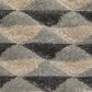 Oriental Weavers Wonder Charcoal and Grey 3"3" x 5" Area Rug, , large