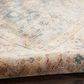 Nourison Luxurious 2" x 3" Ivory and Blue Area Rug, , large