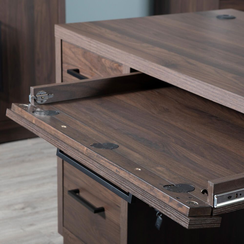 Riva Ridge Harman Executive Desk in Spiced Rum, , large