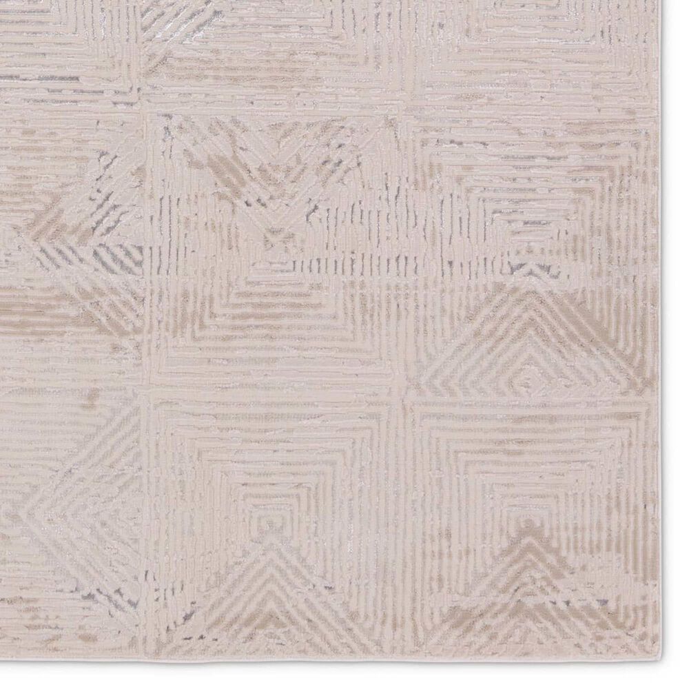 Jaipur Catalyst Rehan 2&#39;2&quot; x 8&#39; Flint Gray, Elephant Skin, Whitecap Gray and Cobblestone Runner, , large