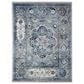 Amer Rugs Alexandria 8"9" x 11"9" Gray and Sea Blue Area Rug, , large