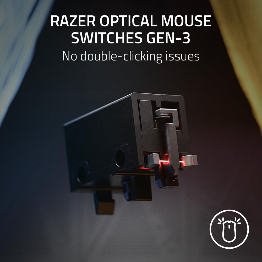 Razer DeathAdder V3 Wired Ergonomic Gaming Mouse in Black, , large