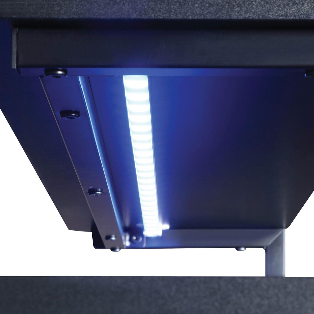 Valor Living Biome 44" Battlestation Gaming Desk in Grey, , large