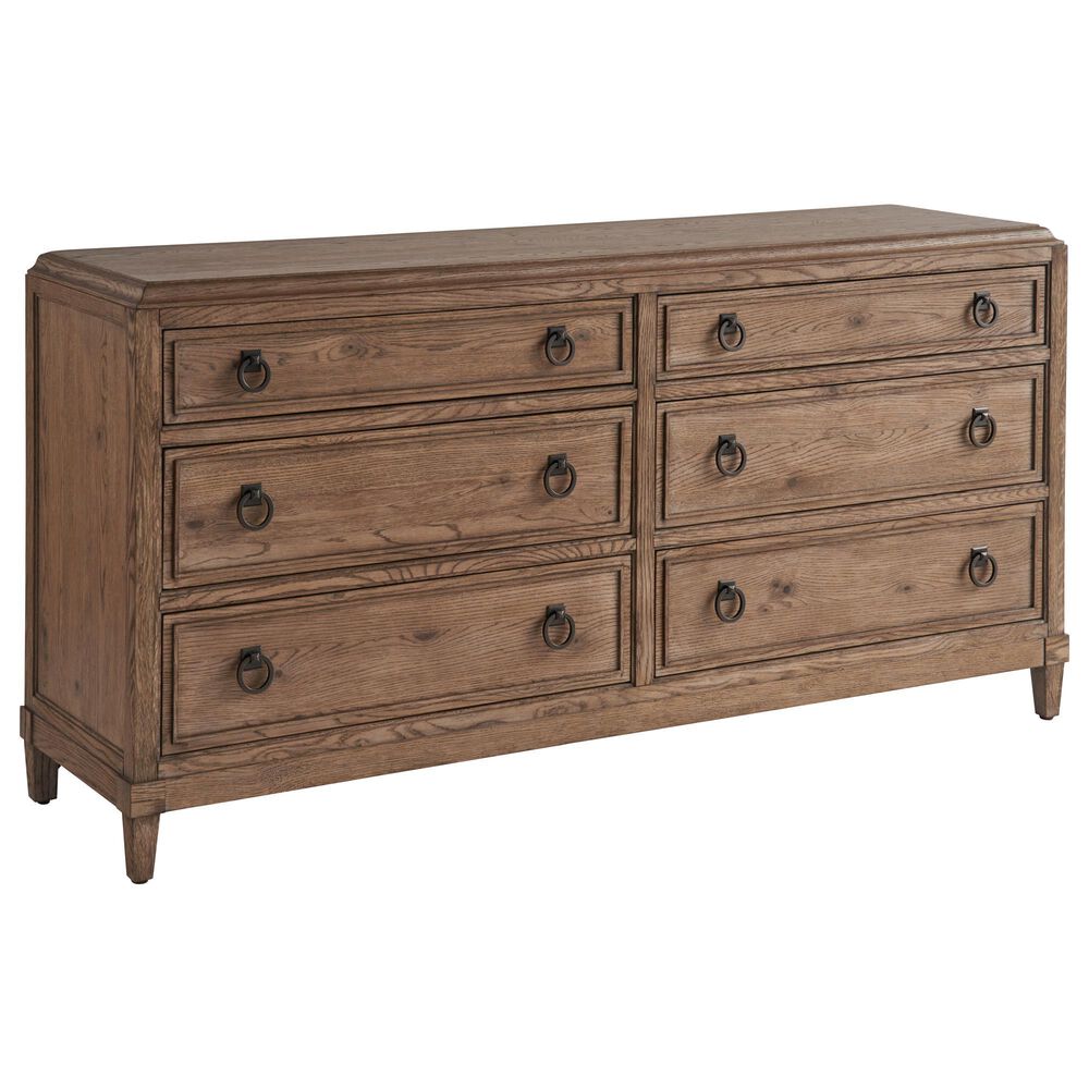 Universal Furniture Griffith Park 3-Piece King Panel Bedroom Set in Sienna, , large