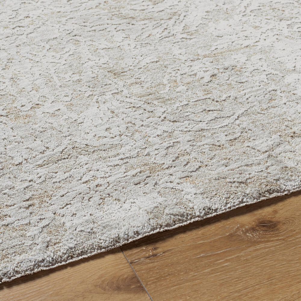 Surya Masterpiece Light Gray, Medium Gray, Cream and Tan 9&#39; x 12&#39;2&quot; Area Rug, , large