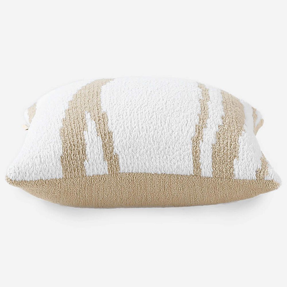 Sunday Citizen Woodland 20&quot; Square Throw Pillow in Sahara Tan and Off White, , large