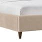 Hooker Furniture Archives King Upholstered Panel Bed in Liber Oat, , large