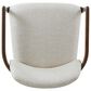 Theodore Alexander Kesden Arm Chair with Halo Upholstered in Pyramid Brown, , large