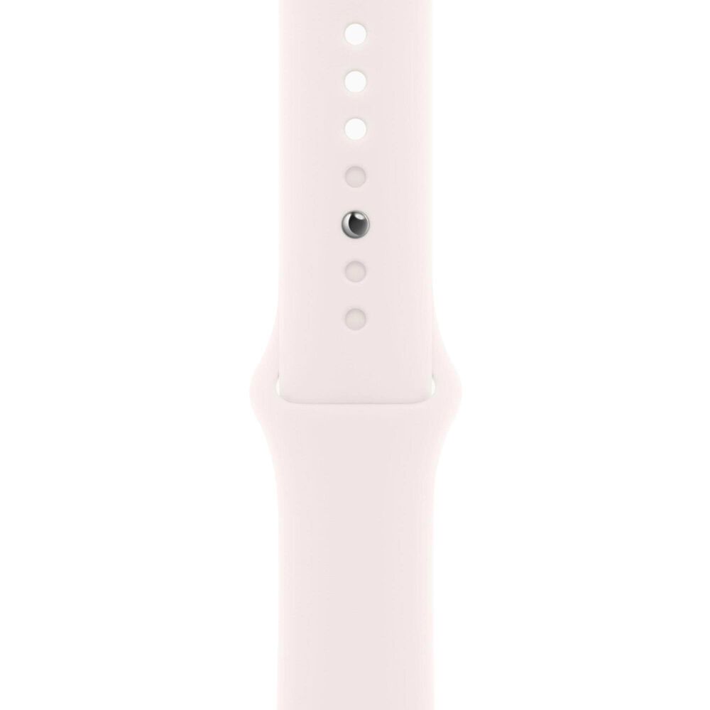 Apple Watch Series 11 (GPS+Cellular) 46mm Titanium Case with Light Blush Sport Band - M/L in Gold and 2-Year AppleCare+, , large