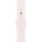 Apple Watch Series 11 (GPS+Cellular) 46mm Titanium Case with Light Blush Sport Band - M/L in Gold and 2-Year AppleCare+, , large