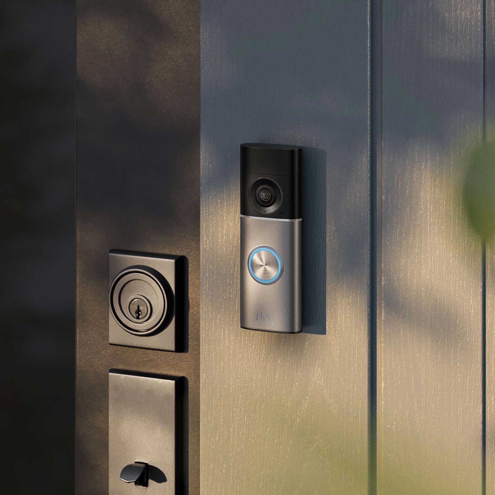 Ring Wired Doorbell Pro Power Over Ethernet with Retinal 4K in