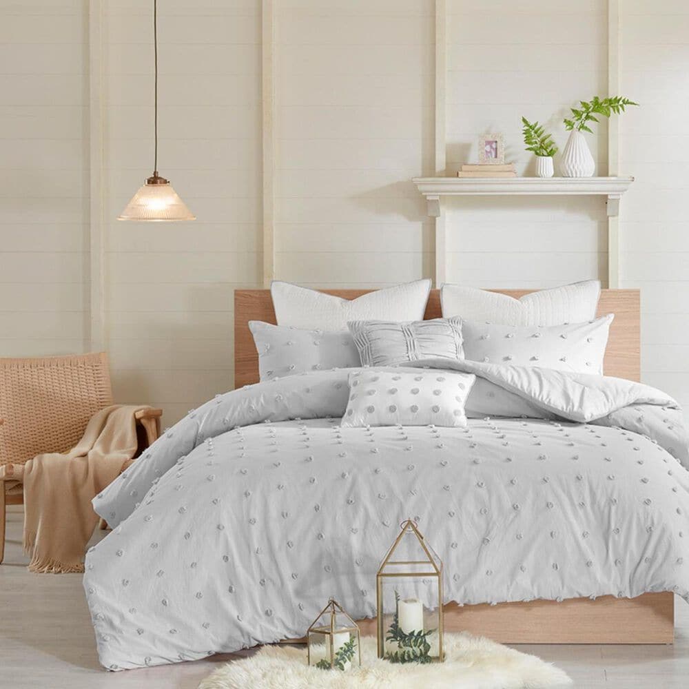 Hampton Park Brooklyn 5-Piece Twin/Twin Xl Comforter Set in Gray, , large