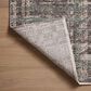 Angela Rose Ember 2"3" x 3"10" Espresso and Multicolor Area Rug, , large