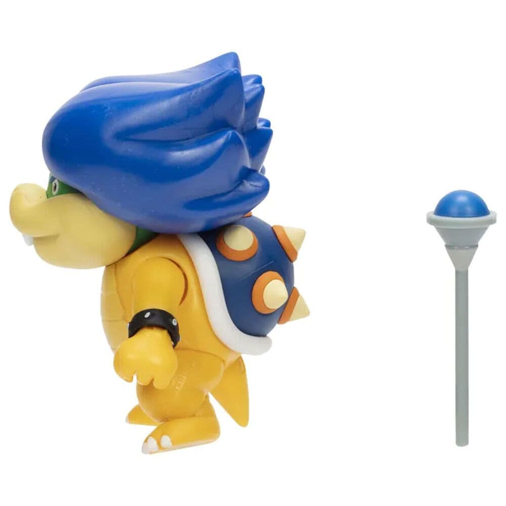 Super Mario 4&quot; Ludwig Von Koopa Figure with Wand in Multicolor, , large
