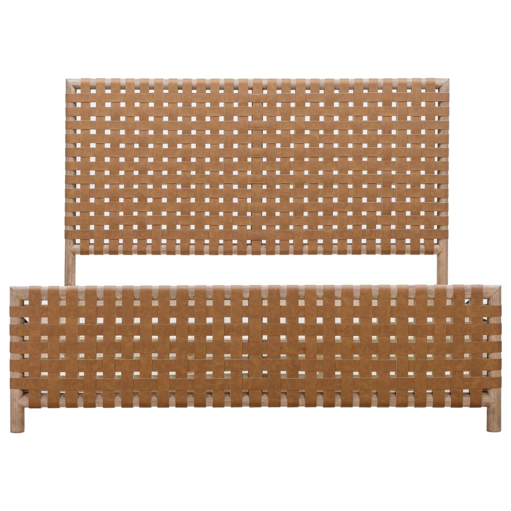 Urban Home Dorsey Queen Platform Bed in Ginger, , large