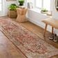 Surya Aspendos APS-2322 2"7" x 7"3" Rust, Teal, Mustard, Black, Medium Gray, Charcoal and Light Beige Runner, , large