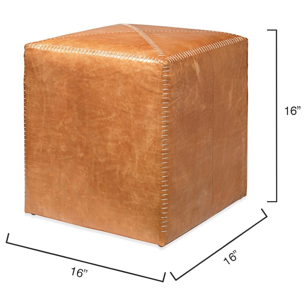 Splendor Living Glenwood Small Ottoman in Buff, , large