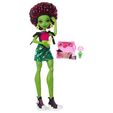 Monster High Self-Scare Secrets Venus Mcflytrap Fashion Doll with Accessories, , large