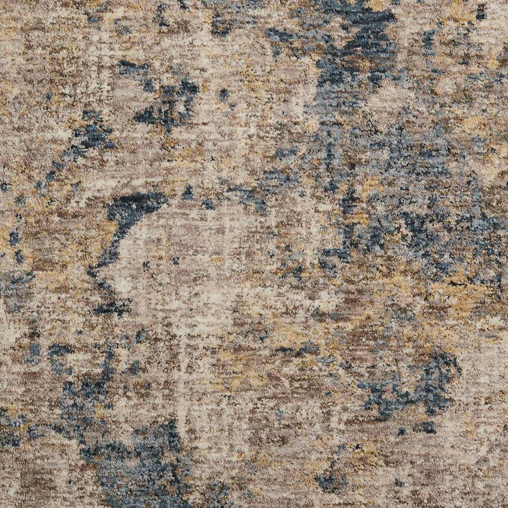 Loloi Gaia 4&#39; x 5&#39;7&quot; Taupe and Denim Area Rug, , large