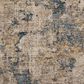 Loloi Gaia 4" x 5"7" Taupe and Denim Area Rug, , large