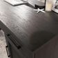 Sauder Tiffin Line Executive Desk in Raven Oak, , large