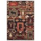 Oriental Weavers Woodlands 9601D 9"10" x 12"10" Brown Area Rug, , large