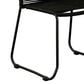 Southern Enterprises Padko Outdoor Rope Chair in Black (Set of 2), , large
