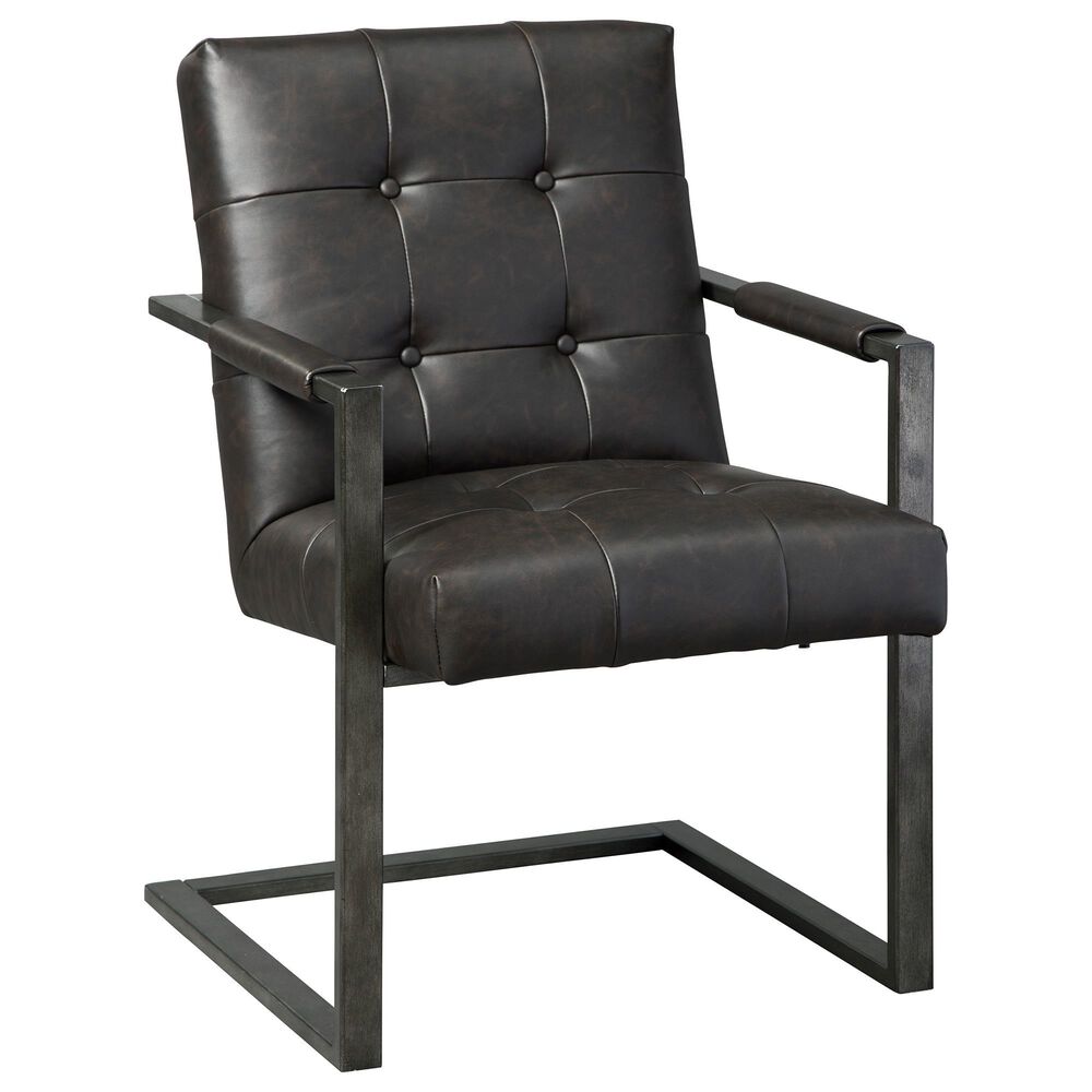 Ashley Starmore Desk Chair in Black, , large