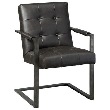 Ashley Starmore Desk Chair in Black, , large