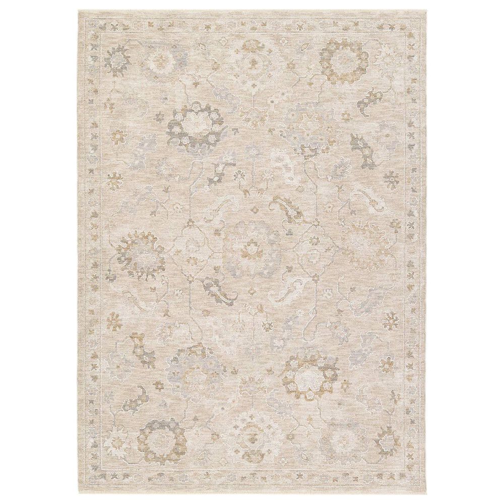 Jaipur Vekhea Alara Tan and Beige 9"6" x 13"6" Area Rug, , large