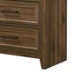 Crown Mark Lorraine 5 Piece King Panel Bedroom Set in Brown, , large