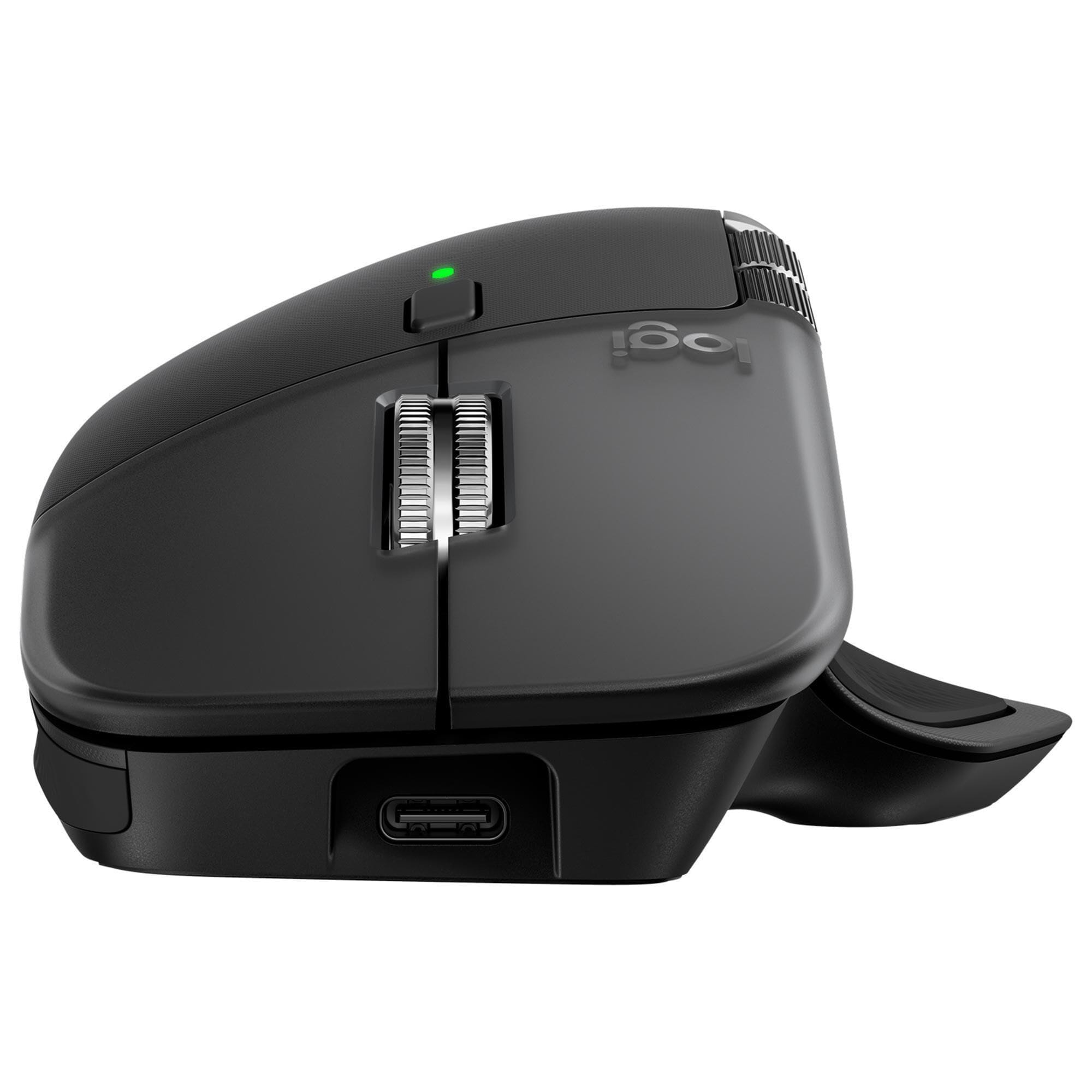 Logitech MX Master 4 Wireless Mouse for Mac in Space Black