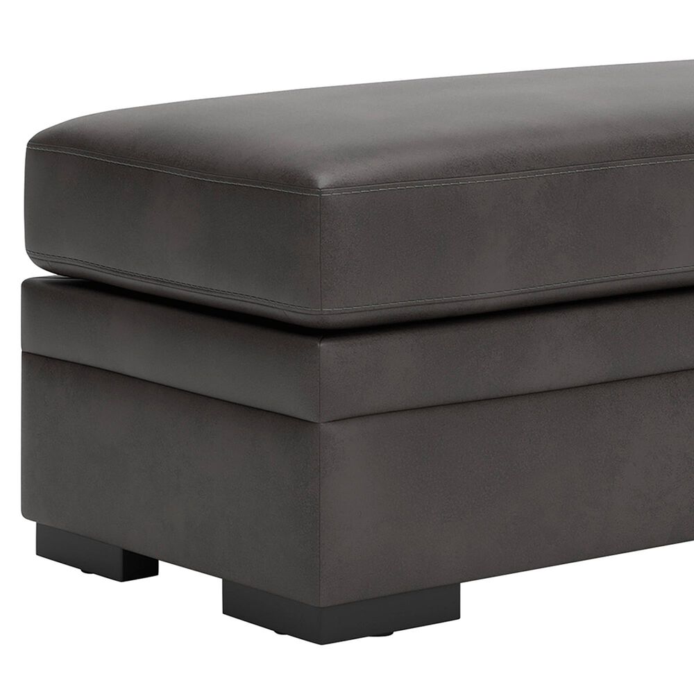 Ashley Lofton-Pike Oversized Accent Ottoman in Shadow, , large