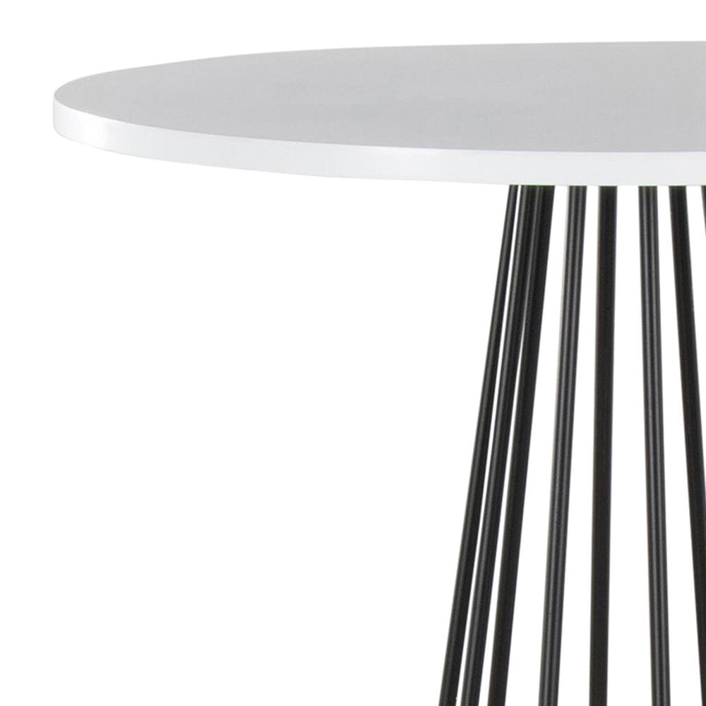 LumiSource Canary Bar Table in Black and White - Table Only, , large