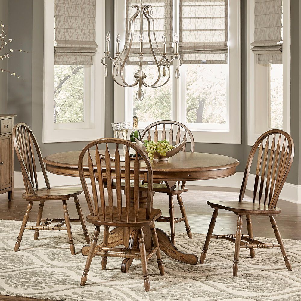 Belle Furnishings Carolina Crossing Side Chair in Light Brown &#40;Set of 2&#41;, , large