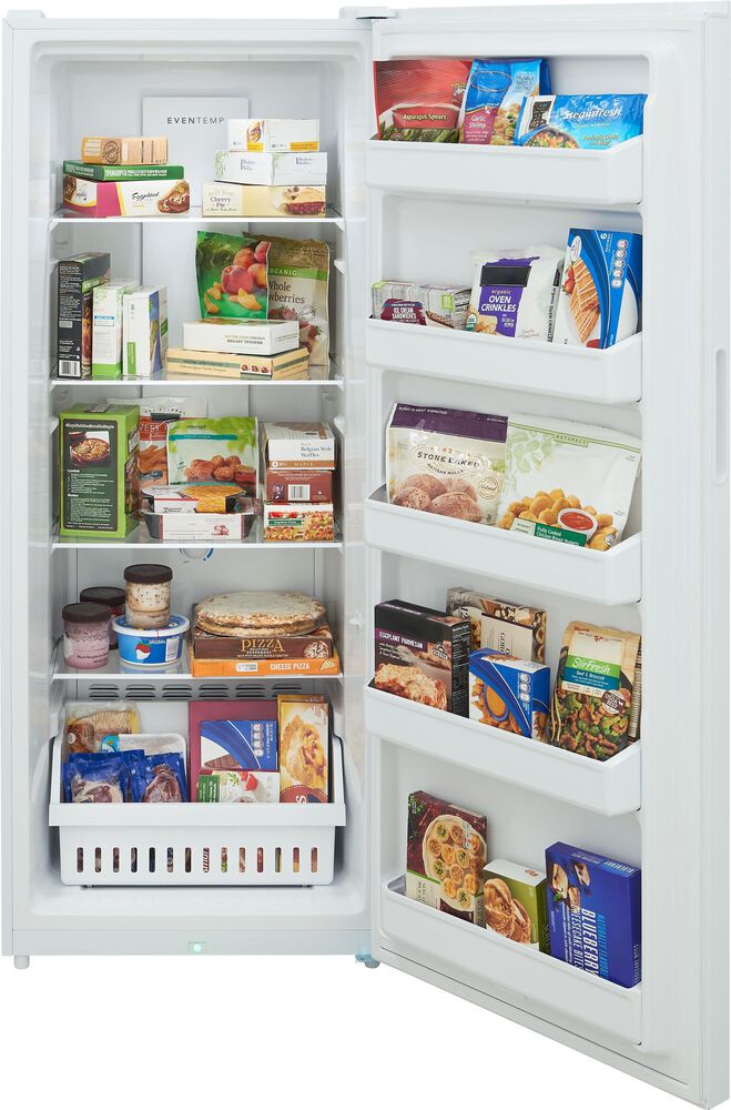 Frigidaire 13 Cu. Ft. Garage Ready Upright Freezer in White, , large