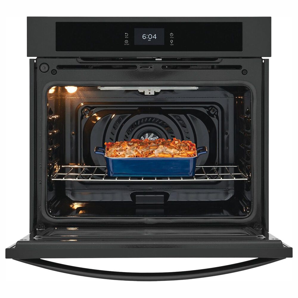 Frigidaire 30&quot; Single Electric Wall Oven with Fan Convection in Black, , large
