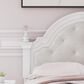 Ashley Kozlani Full Upholstered Storage Bed in Matte White, , large