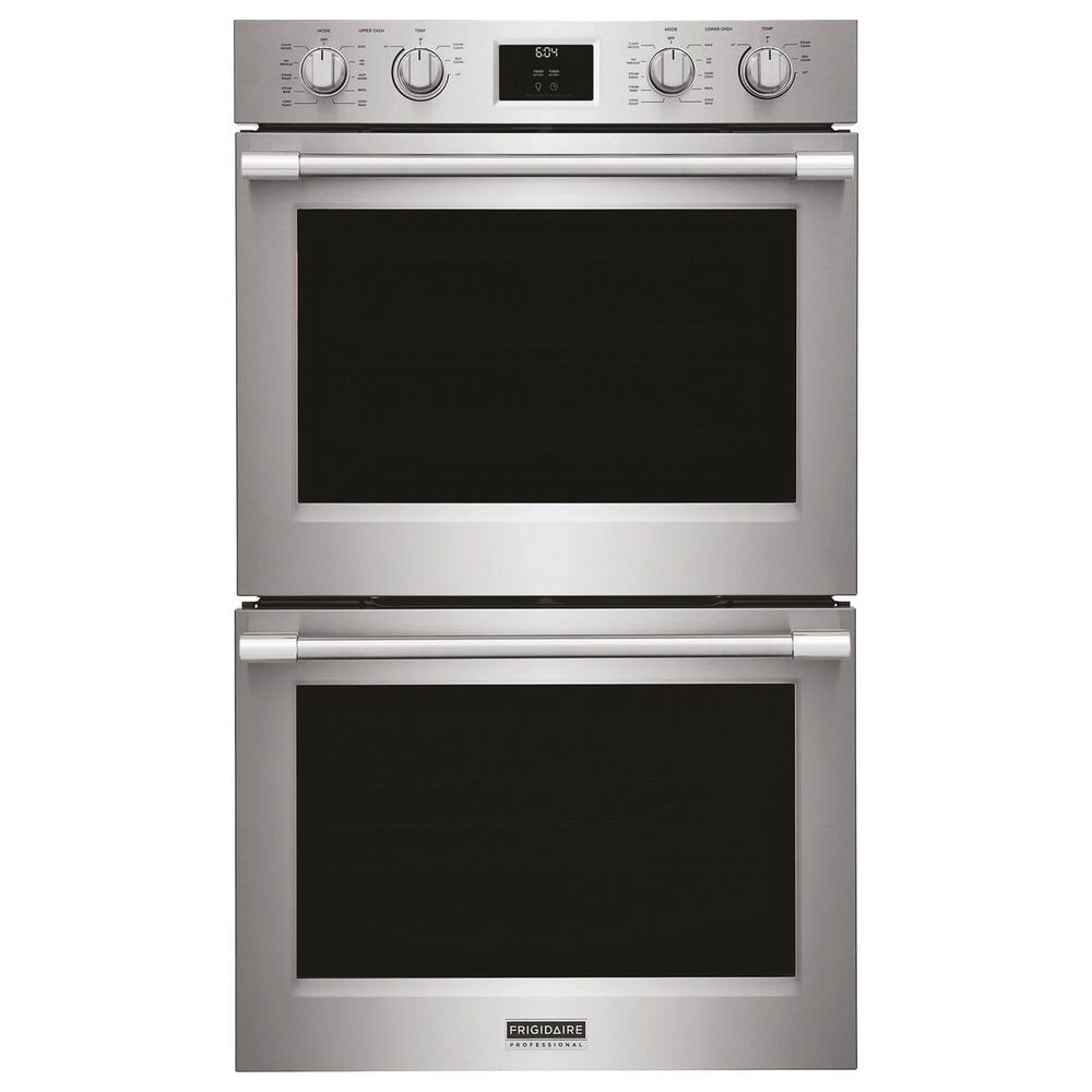 Frigidaire Professional Professional 2-Piece Kitchen Package with 30" Double Wall Oven and 30" Electric Cooktop in Stainless Steel, , large