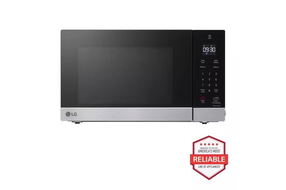 LG 0.9 Cu. Ft. NeoChef Countertop Microwave with Smart Inverter in Stainless Steel, , large